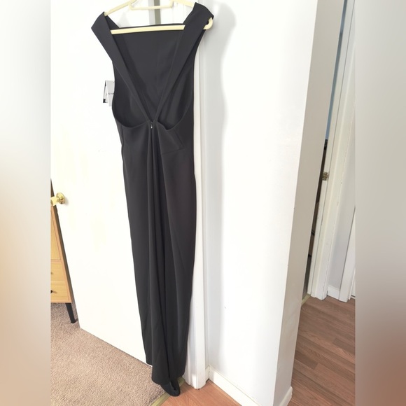Givenchy Evening Back V Crepe Dress Gown - Picture 5 of 11